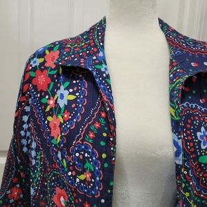 Floral Printed Blazer